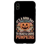 C'est Un Bon Jour pour Lire & sculpter des citrouilles Coque pour iPhone XS Max