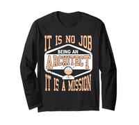 C'est Un Cadeau de Mission : « It is No Job Being an Architecte » Manche Longue