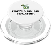 C'est un cocktail amusant de situation de gin PopSockets PopGrip pour MagSafe