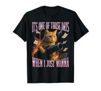 C'est Un de Ces Jours où Un drôle de Travail de Bureau avec Cat Bootleg T-Shirt