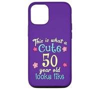 C'est Un drôle d'anniversaire à Quoi Ressemble Une Jolie Fille de 50 à 50 Ans Coque pour iPhone 12/12 Pro