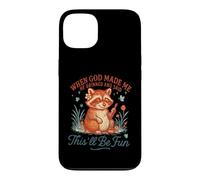 C'est Un drôle de Raton Laveur Que Dieu m'a Fait, ce Sera Amusant Coque pour iPhone 13