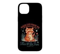 C'est Un drôle de Raton Laveur Que Dieu m'a Fait, ce Sera Amusant Coque pour iPhone 14 Plus
