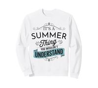 C'est Un été Que Vous ne comprendriez Pas Funny Summer Sweatshirt