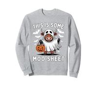 C'est Un Jeu de Mots d'halloween en Forme de Vache et de fantôme Sweatshirt