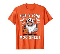C'est Un Jeu de Mots d'halloween en Forme de Vache et de fantôme T-Shirt
