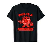 C'est Un mème Strobbery Funny Unhinged Gag Strawberry Gen Z T-Shirt