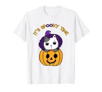 C'est Un Moment Effrayant Drôle Chat Citrouille Halloween T-Shirt Graphique avec Valeur