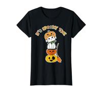 C'est Un Moment Effrayant Drôle Chat Citrouille Halloween T-Shirt Graphique avec Valeur