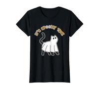 C'est Un Moment Effrayant Drôle Chat fantôme Halloween T-Shirt Graphique avec Valeur