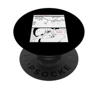 C'est Un Monde Triste sans Jeu (Graphique Anime) PopSockets PopGrip Adhésif