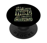 C'est Un prénom de Charlotte Que Vous ne comprendriez Pas PopSockets PopGrip Adhésif