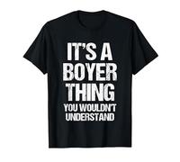 C'est Un Truc de Boyer (Vous ne comprendriez Pas) - Funny Boyer T-Shirt, Homme, Noir, XL