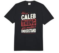 C'est Un Truc de Caleb Que tu ne comprendrais Pas Comfort Colors Adult Heavyweight T-Shirt