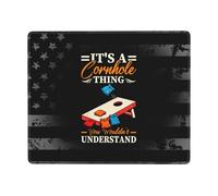 C'est Un Truc De Cornhole Que Tu Ne Comprendrais Pas. Tapis Souris Durable Tapis De Souris Douce Mouse Pad pour Ordinateur Travail Pc 25X30Cm
