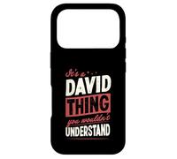 C'est Un Truc de David Que tu ne comprendrais Pas Coque pour iPhone 17 Pro