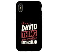 C'est Un Truc de David Que tu ne comprendrais Pas Coque pour iPhone X/XS