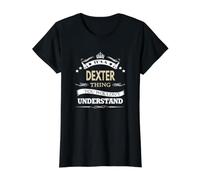 C'est Un Truc de Dexter Que tu ne comprendrais Pas T-Shirt Graphique avec Valeur, Femme, Noir, S