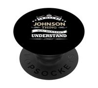 C'est Un Truc de Johnson Que tu ne comprendrais Pas PopSockets PopGrip Adhésif