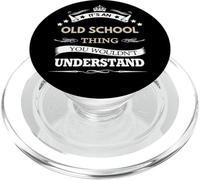 C'est Un Truc de la Vieille école Que tu ne comprendrais Pas PopSockets PopGrip pour MagSafe