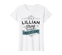 C'est Un Truc de Lilian Que tu ne comprendrais Pas. C'est drôle, Lilian T-Shirt Graphique avec Valeur, Femme, Blanc, XL