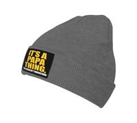 C'est Un Truc De Papa Que Tu Ne Comprendrais Pas Bonnet en Tricot Coupe-Vent Bonnet Homme Thermique Beanie pour Shopping Course À Pied Extérieur