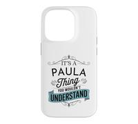 C'est Un Truc de Paula Que tu ne comprendrais Pas Un drôle de nom de Paula Coque pour iPhone 14 Pro