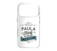 C'est Un Truc de Paula Que tu ne comprendrais Pas Un drôle de nom de Paula Coque pour iPhone 17 Pro
