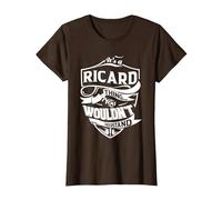 C'est Un Truc de Ricard Que Vous ne comprendriez Pas T-Shirt, Femme, Marron, XS