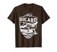 C'est Un Truc de Ricard Que Vous ne comprendriez Pas T-Shirt, Homme, Marron, XL