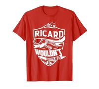 C'est Un Truc de Ricard Que Vous ne comprendriez Pas T-Shirt, Homme, Rouge, XXL