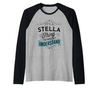 C'est Un Truc de Stella Que tu ne comprendrais Pas Funny Stella Manche Raglan