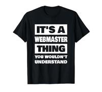 C'est Un Truc de webmestre Qui Dit Un drôle de webmestre T-Shirt Graphique avec Valeur