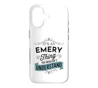 C'est Un Truc d'Emery Que Vous ne comprendriez Pas Funny Emery Name Coque pour iPhone 17