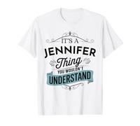 C'est Un Truc drôle avec Jennifer Que tu ne comprendrais Pas T-Shirt Graphique avec Valeur, Homme, Blanc, XL