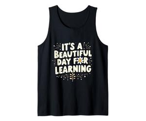 C'est Une Belle journée pour Apprendre l'esprit Curieux et Chaleureux Débardeur