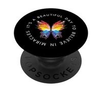 C'est Une Belle journée pour Croire aux Miracles FIV PopSockets PopGrip Adhésif