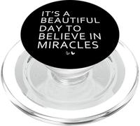 C'est Une Belle journée pour Croire aux Miracles FIV PopSockets PopGrip pour MagSafe