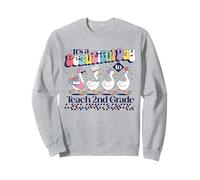C'est Une Belle journée pour enseigner à Une enseignante de 2e année Cute Goose Sweatshirt