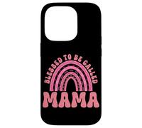 C'est Une bénédiction d'être appelée Mama Rainbow Motherhood Parent Mommy Coque pour iPhone 14 Pro