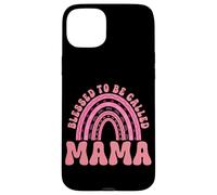 C'est Une bénédiction d'être appelée Mama Rainbow Motherhood Parent Mommy Coque pour iPhone 15 Plus