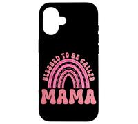 C'est Une bénédiction d'être appelée Mama Rainbow Motherhood Parent Mommy Coque pour iPhone 16