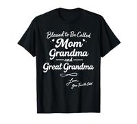C'est Une bénédiction d'être appelée Maman, Grand-mère et arrière-Grand-mère, Amour T-Shirt