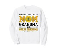 C'est Une bénédiction d'être appelée Maman, Grand-mère et Grand-mère gourmande Sweatshirt
