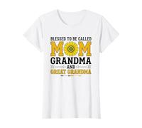 C'est Une bénédiction d'être appelée Maman, Grand-mère et Grand-mère gourmande T-Shirt