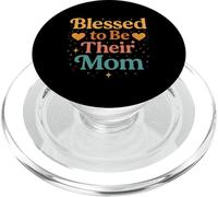 C'est une bénédiction d'être leur maman. Famille, maternité, amour. PopSockets PopGrip pour MagSafe
