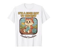C'est Une Bonne journée pour Crocheter des créations au Crochet T-Shirt