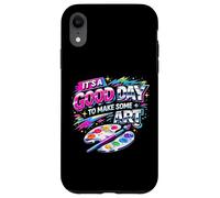 C'est Une Bonne journée pour Devenir Professeur de Dessin à Un Artiste Coque pour iPhone XR