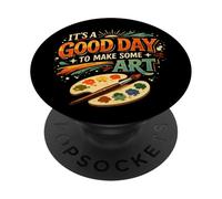 C'est Une Bonne journée pour Devenir Professeur de Dessin à Un Artiste PopSockets PopGrip Adhésif