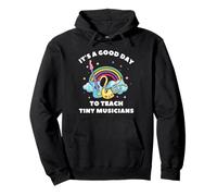 C'est une bonne journée pour enseigner à de petits musiciens avec Rainbow Teacher Sweat à Capuche